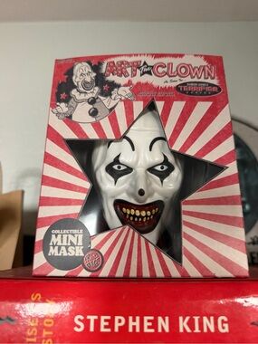 Art the Clown Collectible Mini Mask - White